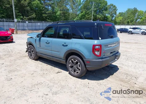 2021 Ford Bronco Sport Outer Banks from USA, damaged, VIN 3FMCR9C69MRB13468